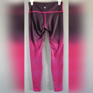 Size 6 NWOT Pink Ombre Lululemon Wunder Under III Leggings
